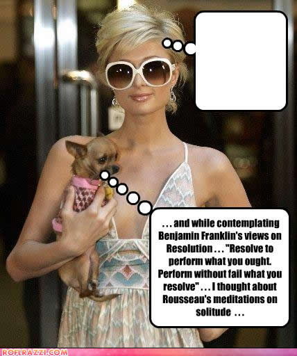 Celebrity needs to be even more fleeting