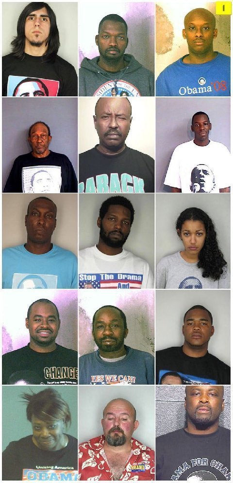 Obama campaign T-shirts