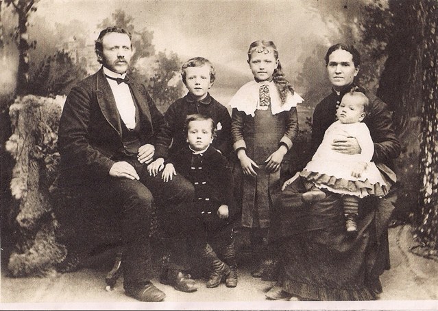 AP Winsor II and Sarah Alydia Terry Winsor, 1886